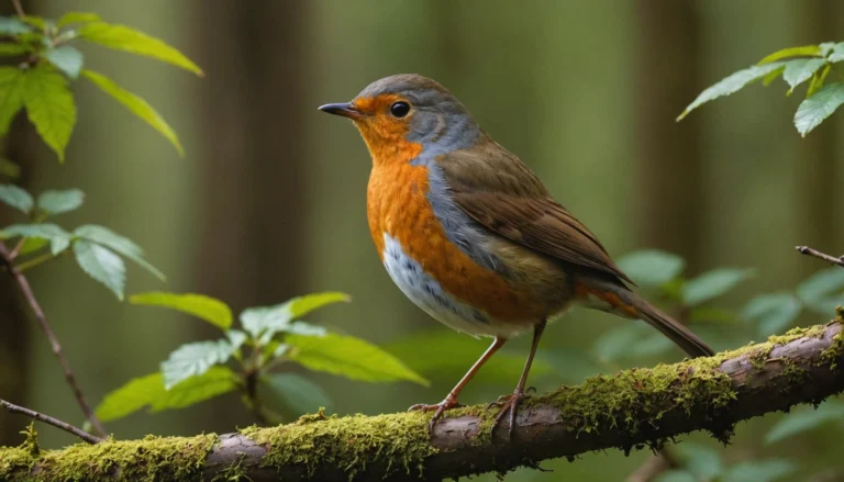 voir et entendre un rouge-gorge signification