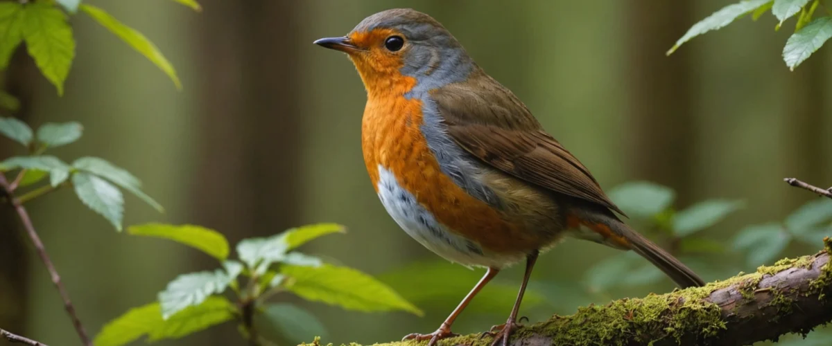 voir et entendre un rouge-gorge signification